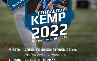 Letní fotbalový kemp 2022!