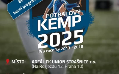 Letní fotbalový kemp 2025!